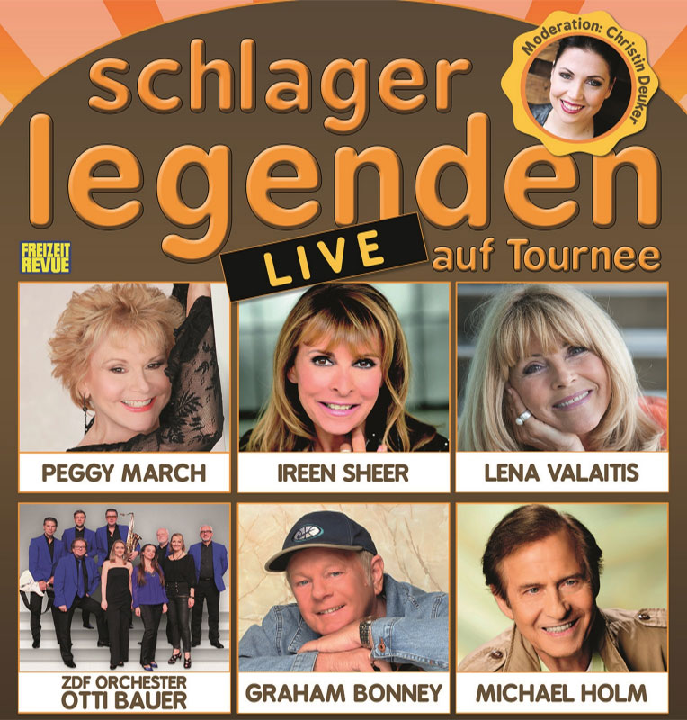 Schlagerlegenden live auf Tournee